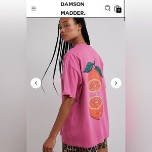 NWT Damson Madder Grapefruit Tee